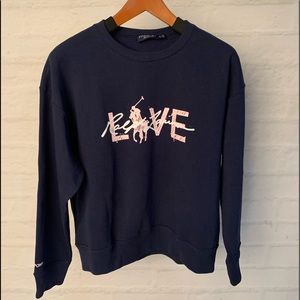 Ralph Lauren Pink Pony sweatshirt